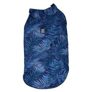 Tommy Bahama Blue Palm Pattern Reversible Jacket. Size Large. NWT.